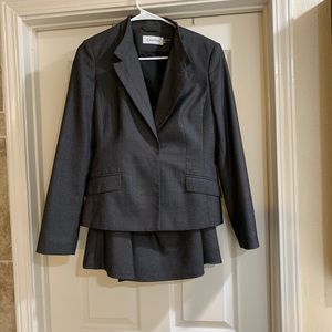Calvin Klein skirt suit